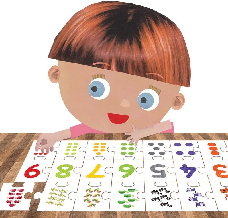 Headu 123 Puzzle – Preschool Learning Activities Ages 3-6, Educational Toys for 3 4 5 6 Year Old Boys Girls, Kindergarten Math Games for Kids, Preschool Counting Learning Number Puzzle, Teaching Games - Image 3